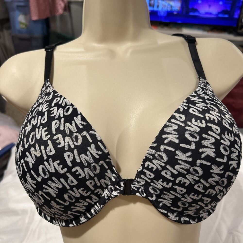 Victoria's Secret PINK Wear Everywhere Push Up Bra Women's Size 36D